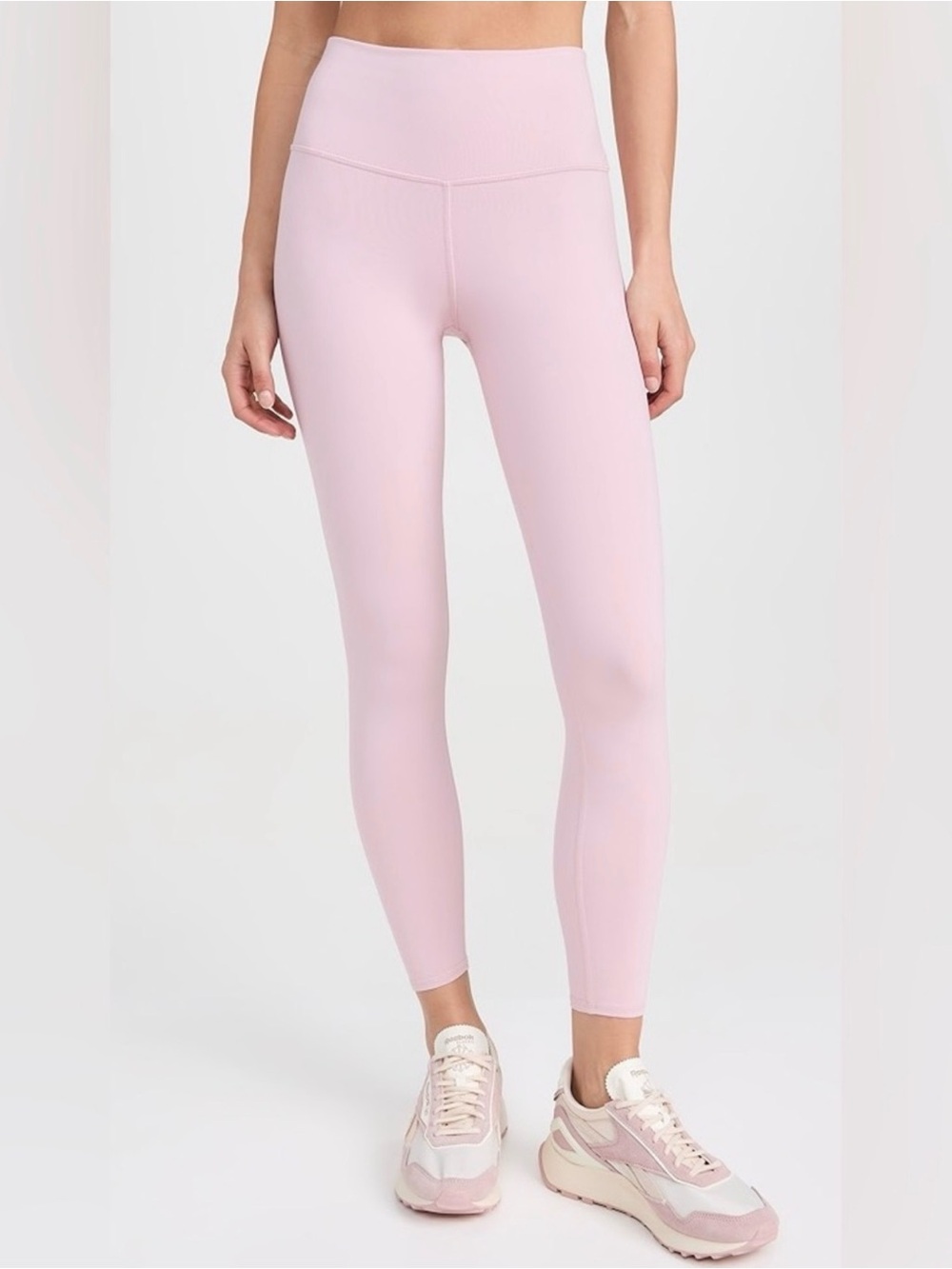 Alo Yoga airbrush light pink leggings 7/8 small